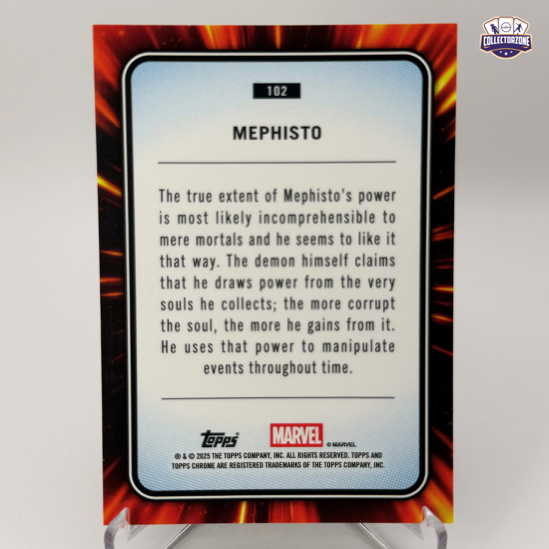 Marvel Chrome 2025 Mephisto (Spider Web Refractor 021/399)