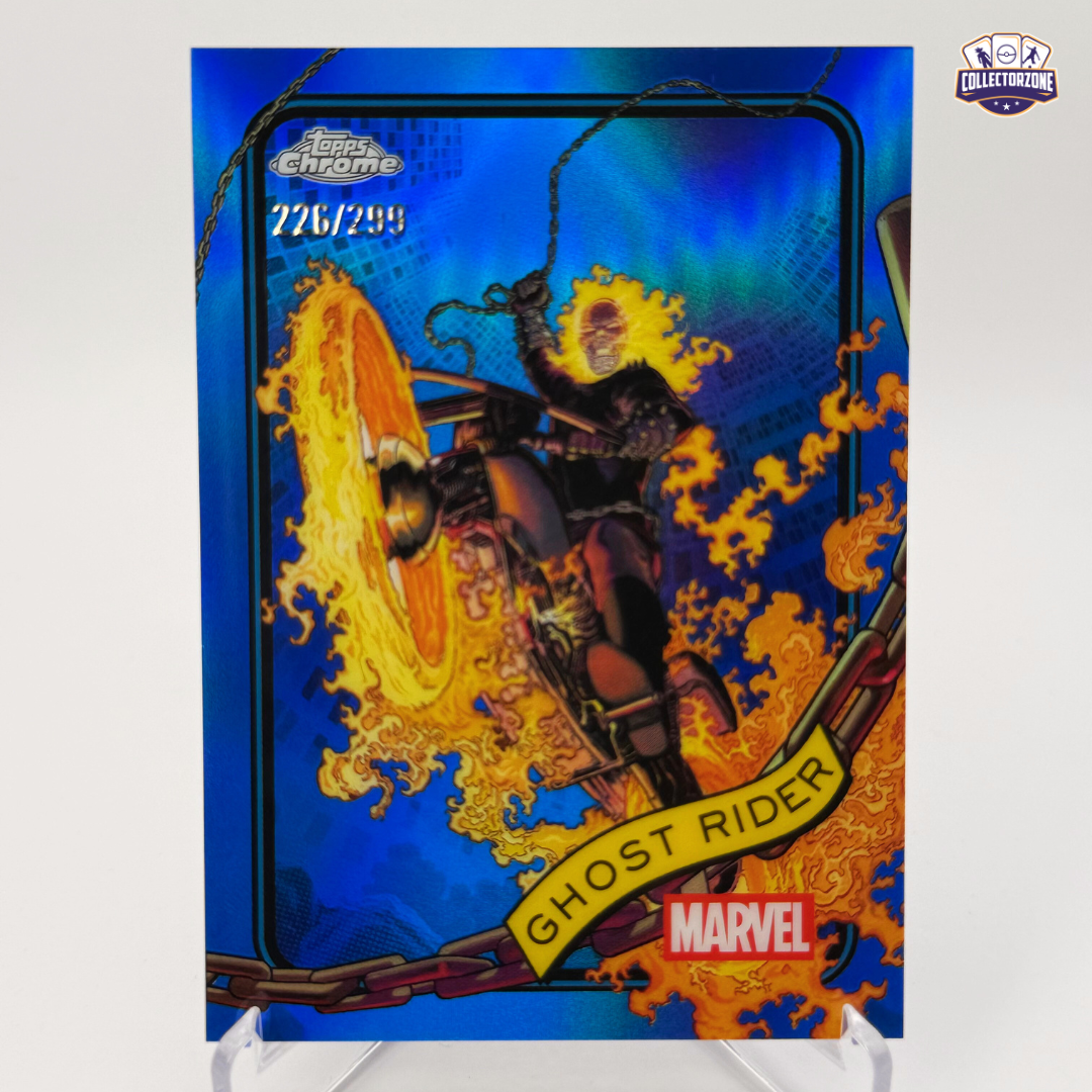 Marvel Chrome 2025 Ghost Rider (Blue Refractor 226/299)