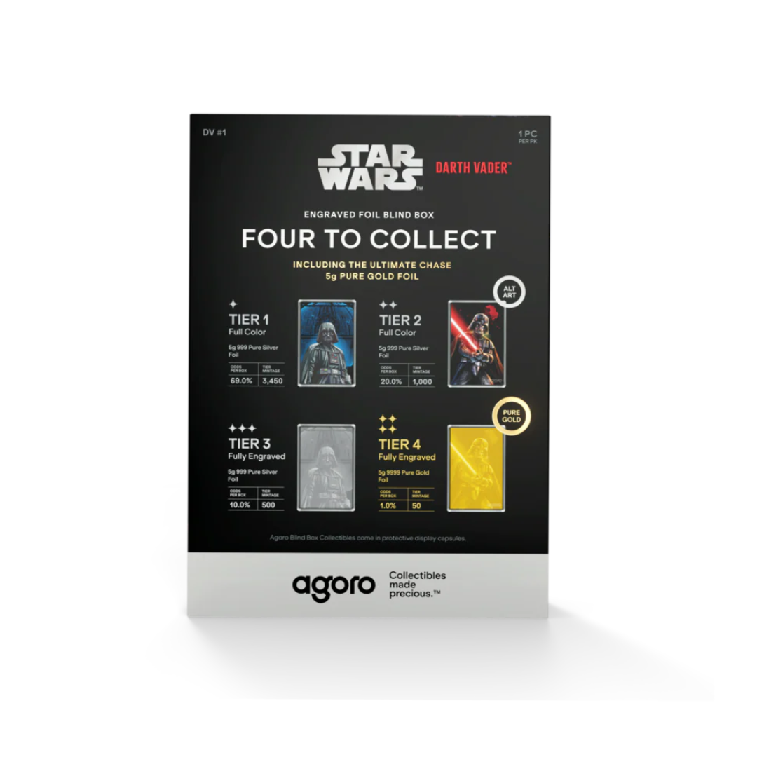 Agoro Star Wars Darth Vader Foil Blind Box
