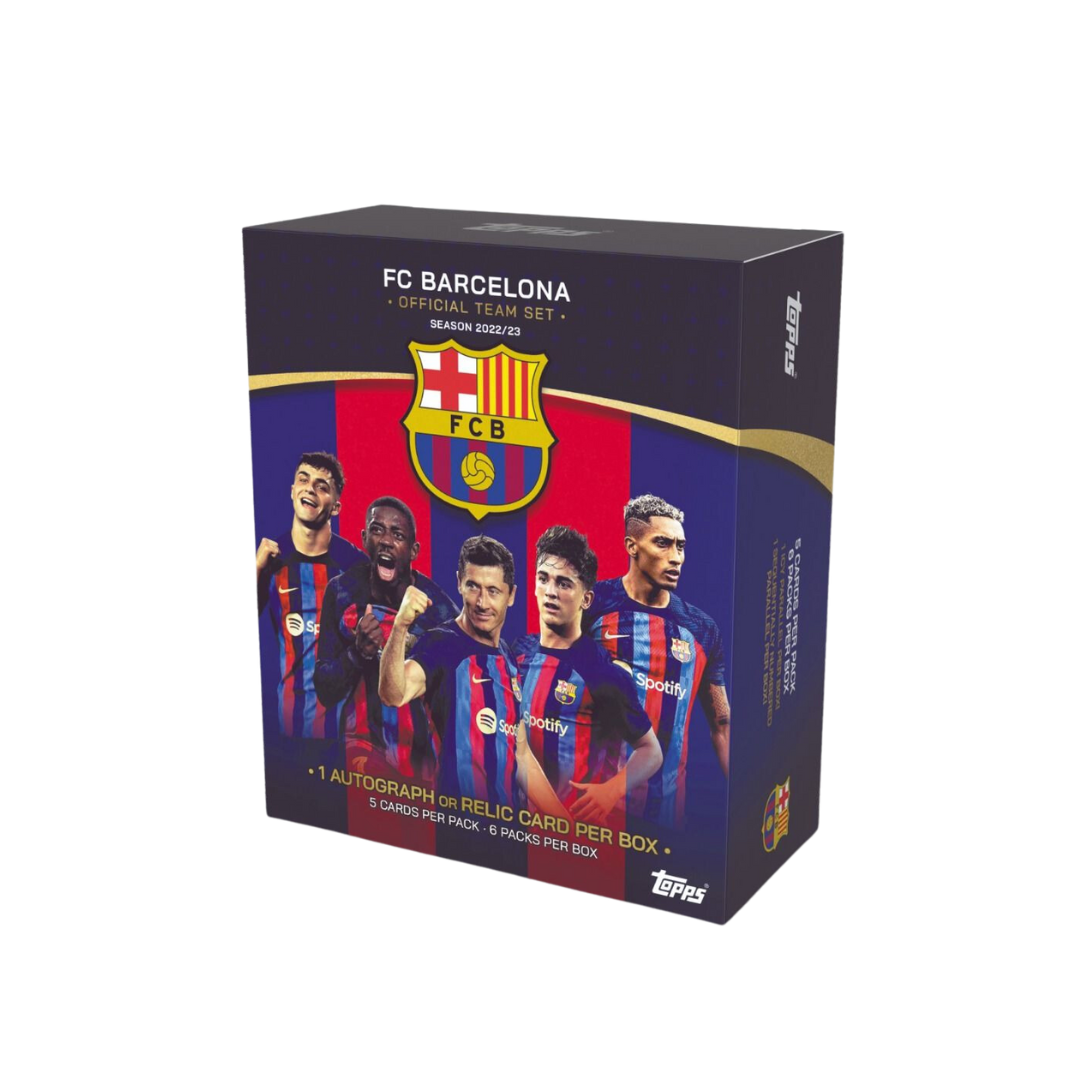 Topps FC Barcelona Official Team Set 22/23