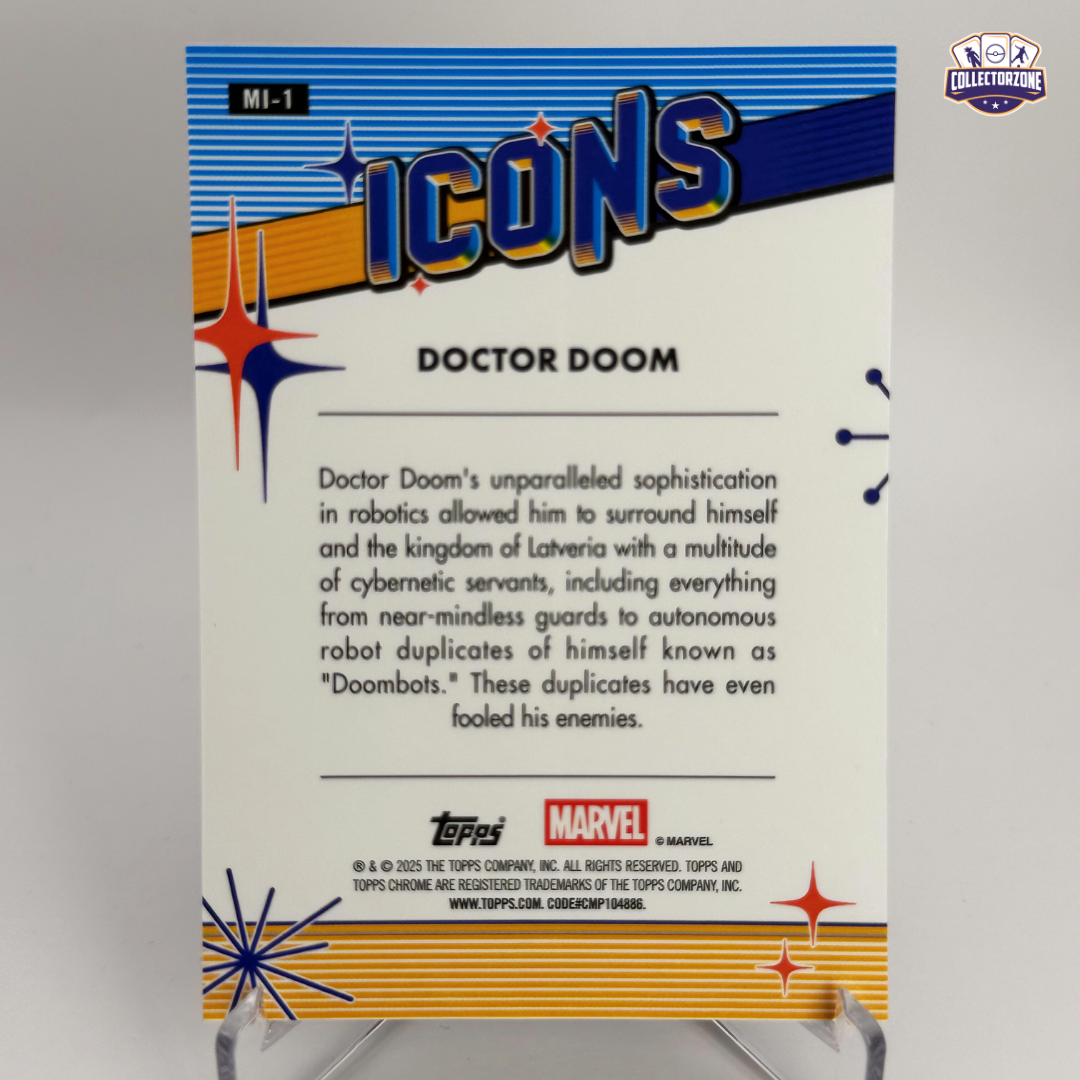 Marvel Chrome 2025 Doctor Doom (Icons Insert)