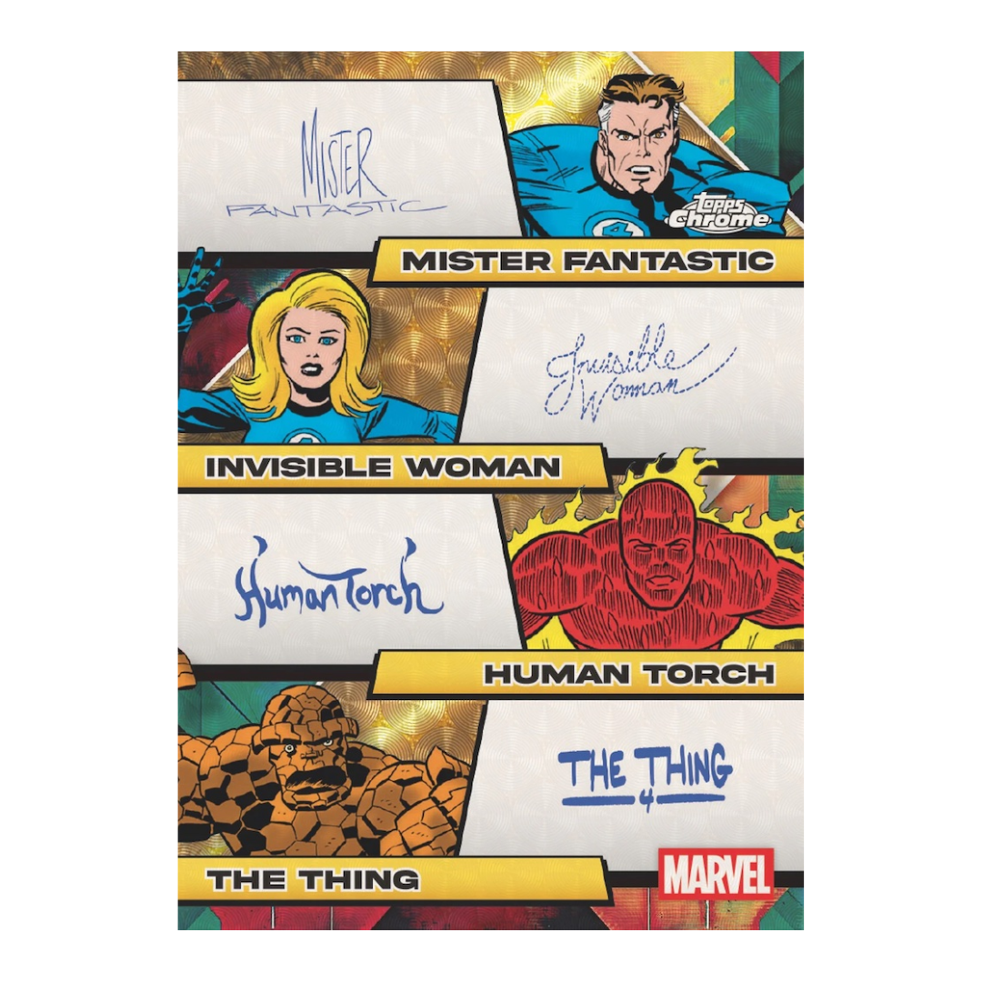Topps Marvel Comics Chrome 2025 Blaster Box
