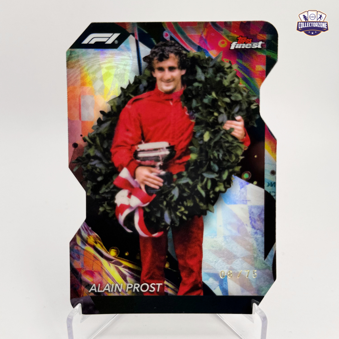 F1 Finest 2024 Alain Prost (Uncommon Die Cut 08/75)