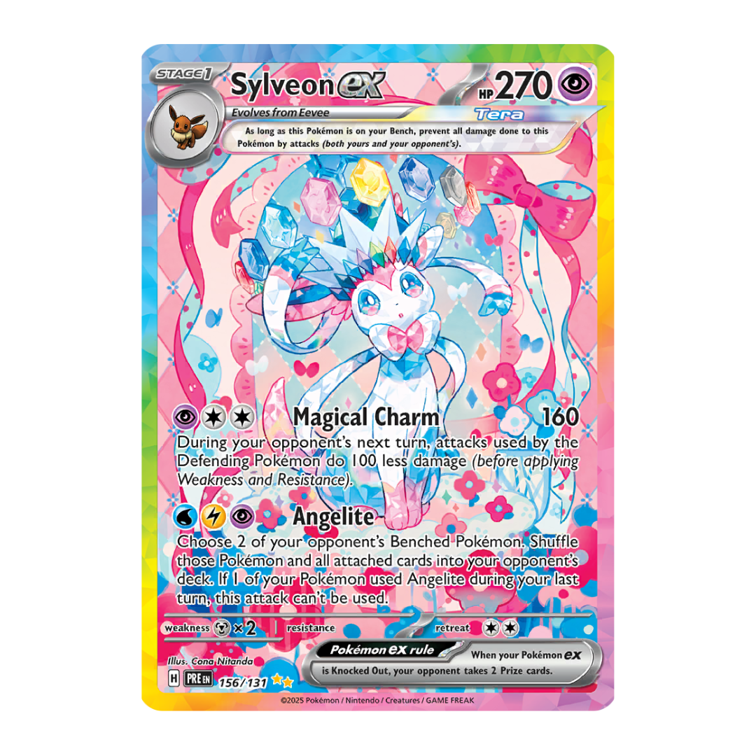 Pokémon Prismatic Evolutions Accessory Pouch Special Collection