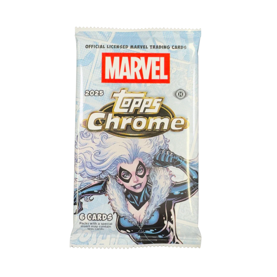 Topps Marvel Comics Chrome 2025 - Hobby Box Booster Pack