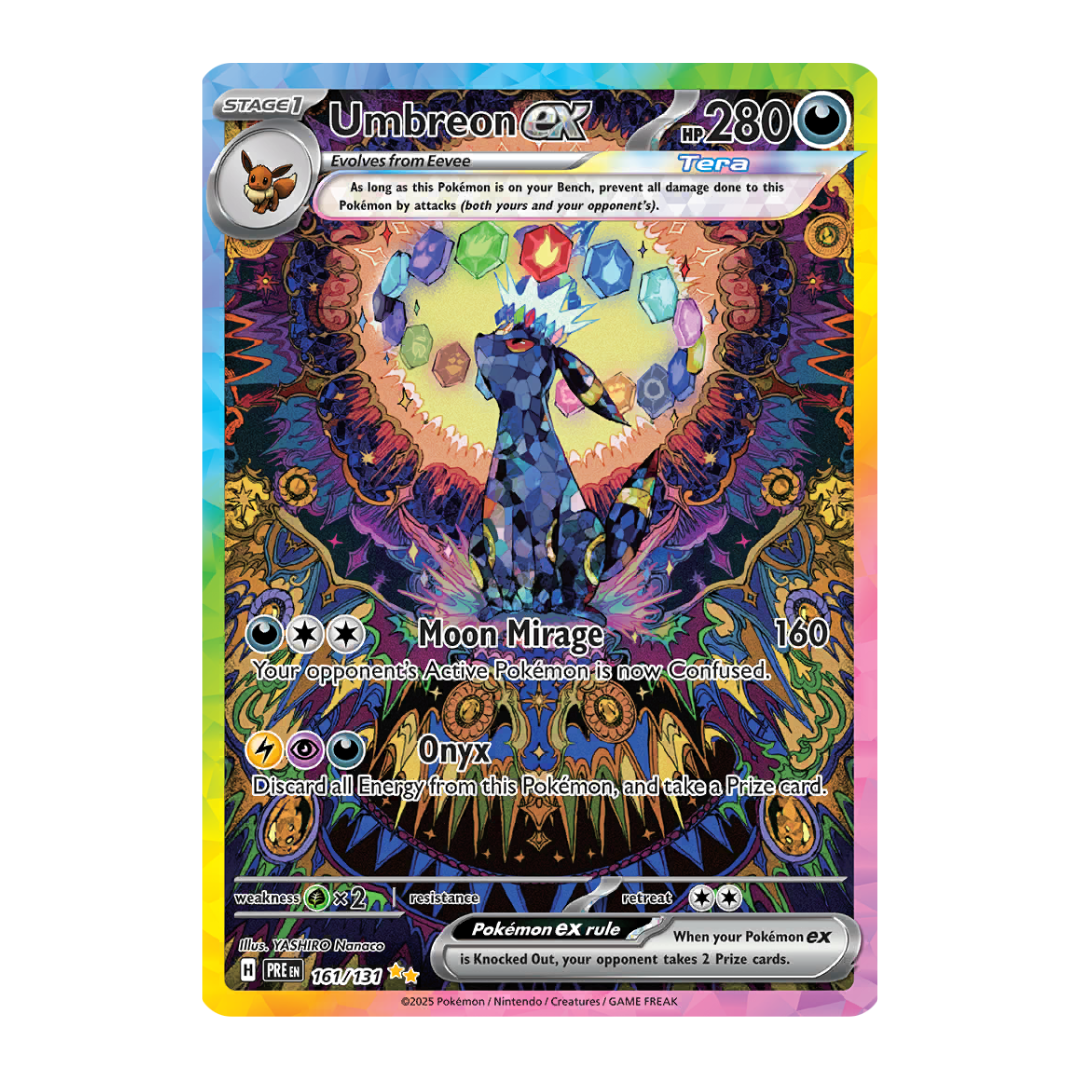 Pokémon Prismatic Evolutions Accessory Pouch Special Collection