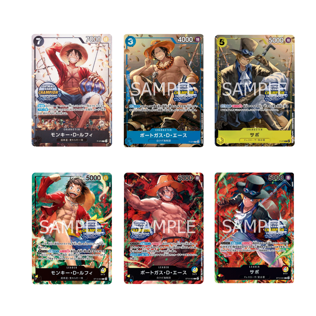 One Piece Southeast Asian Champion 2023 Full Set