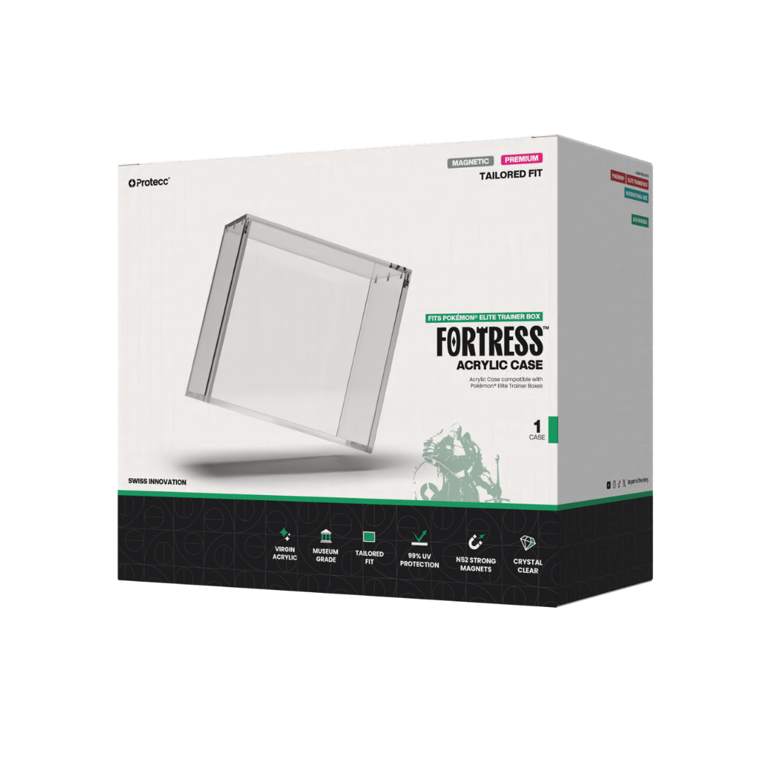 Protecc Fortress Pokémon Elite Trainer Box Acryl Case