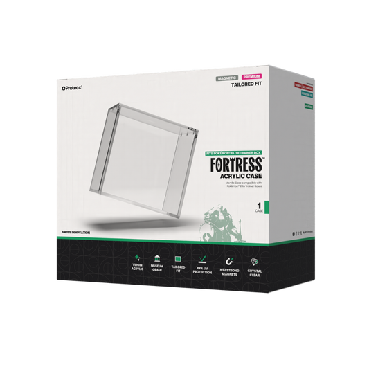 Protecc Fortress Pokémon Elite Trainer Box Acryl Case