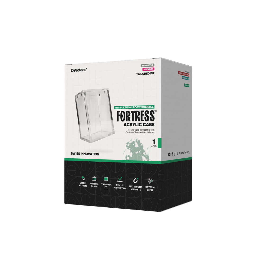 Protecc Fortress Pokémon Booster Bundle Acryl Case