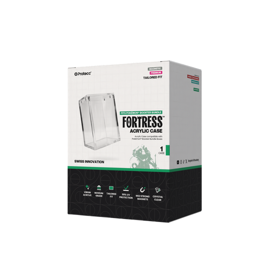 Protecc Fortress Pokémon Booster Bundle Acryl Case