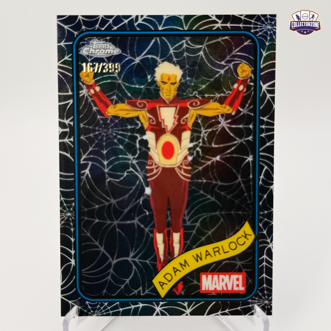 Marvel Chrome 2025 Adam Warlock (Spider Web Refractor 167/399)
