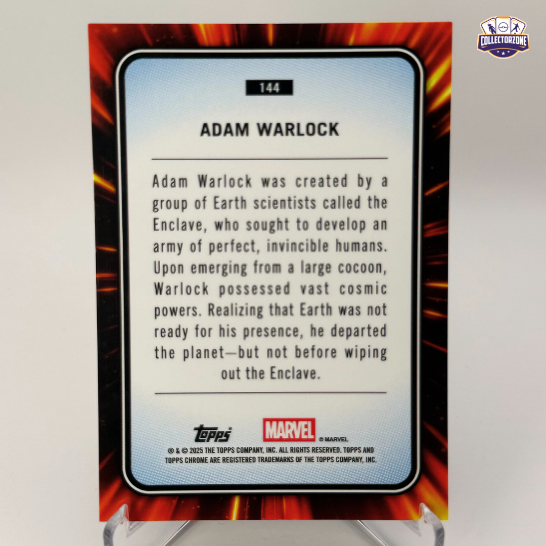 Marvel Chrome 2025 Adam Warlock (Spider Web Refractor 167/399)