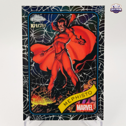 Marvel Chrome 2025 Mephisto (Spider Web Refractor 021/399)