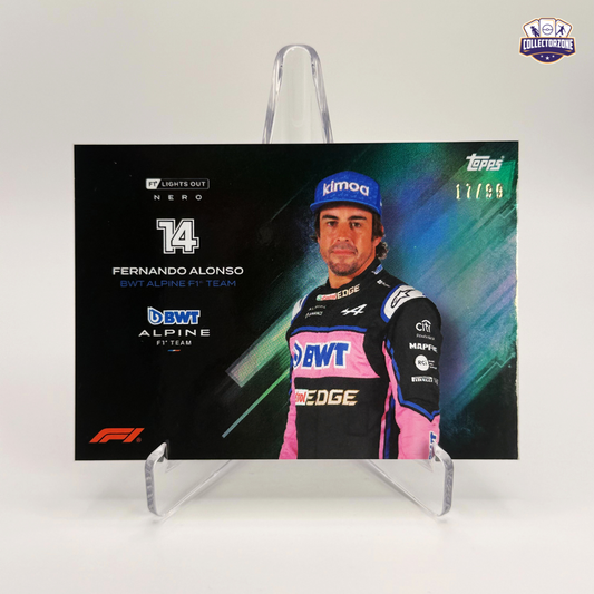 F1 Lights Out 2022 Fernando Alonso (Nero Foil 17/99)