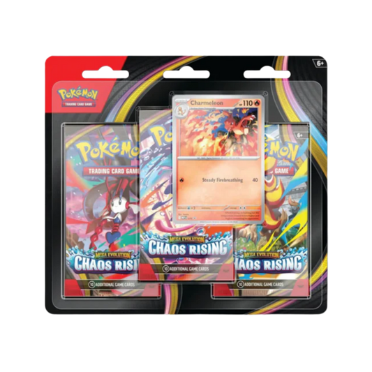 Pokémon Chaos Rising  3-Pack Blister EN [ME04]