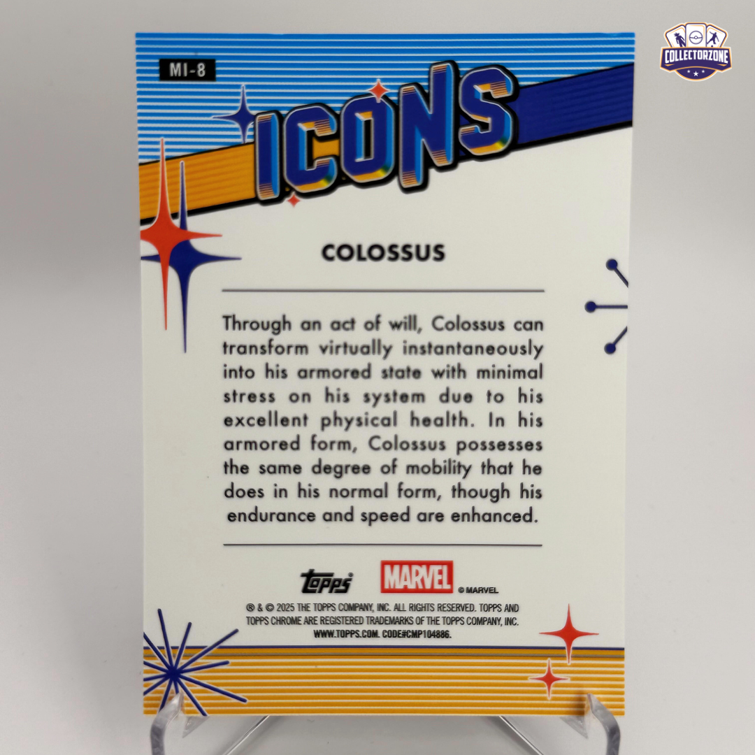 Marvel Chrome 2025 Colossus (Icons Insert)