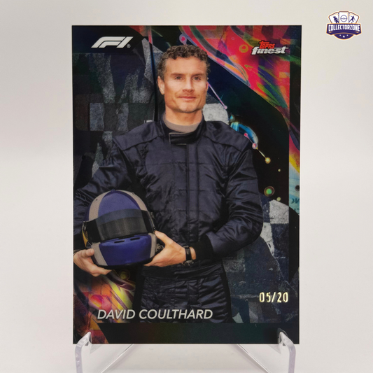 F1 Finest 2024 David Coulthard (Black Foil 05/20)