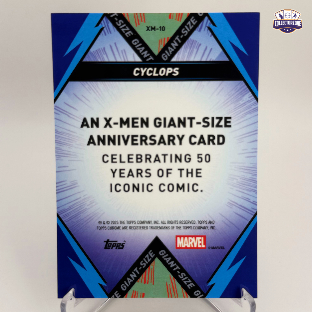 Marvel Chrome 2025 Cyclops (50 Years of X-Men Giant Size 50th Anniversary Relic)