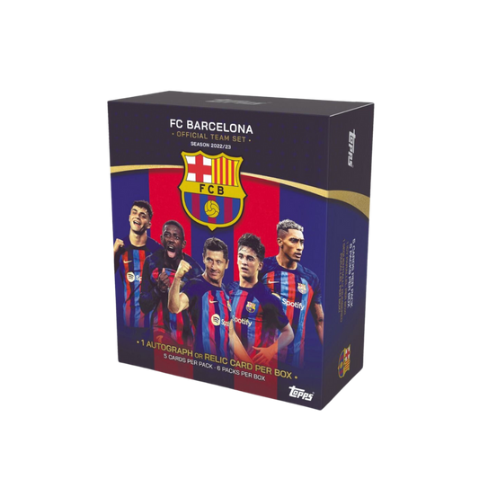 Topps FC Barcelona Official Team Set 22/23