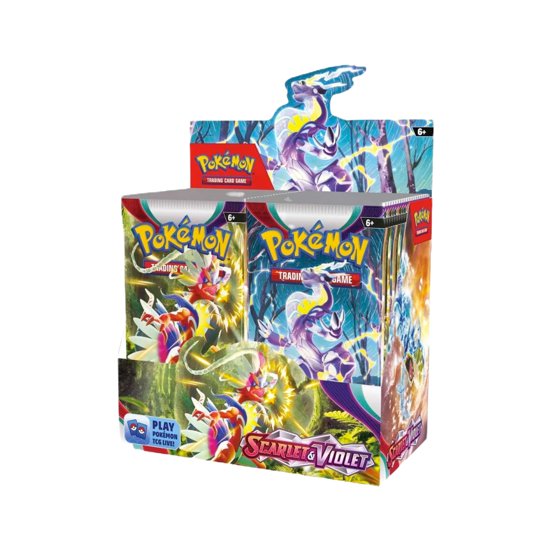 Pokémon Scarlet & Violet Base Set Display