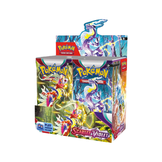 Pokémon Scarlet & Violet Base Set Display