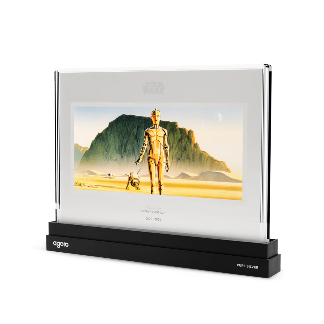 Agoro Star Wars Concept Art C-3PO and R2-D2