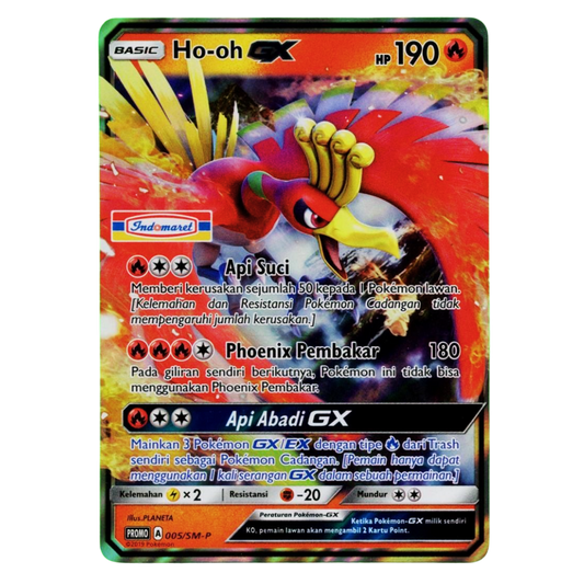 Pokémon Ho-Oh GX Indomaret Promo