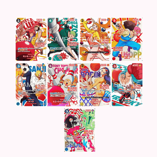 One Piece x Round 1 Full Set Promos [PRE-ORDER]
