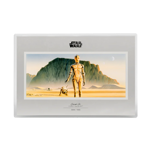 Agoro Star Wars Concept Art C-3PO and R2-D2