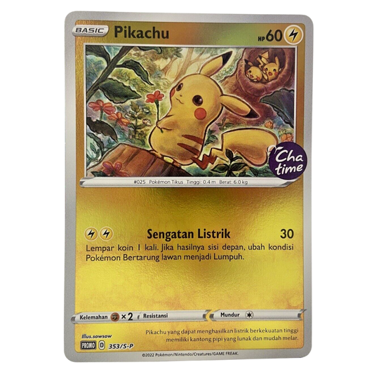 Pokémon Pikachu Chatime Promo