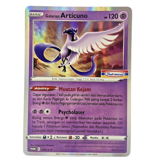 Pokémon Galarian Articuno Indomaret Promo