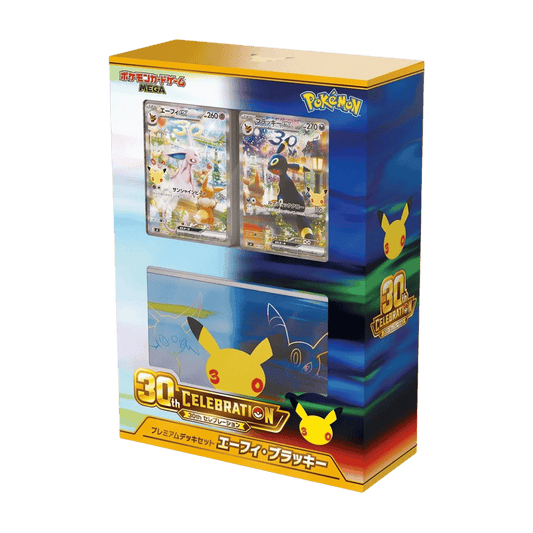Pokémon 30th Celebration Espeon ex & Umbreon Premium Deck Set [PRE-ORDER] [JP]