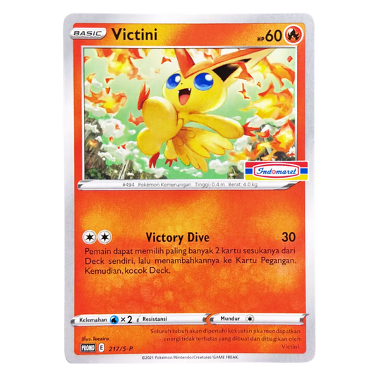 Pokémon Victini Indomaret Promo