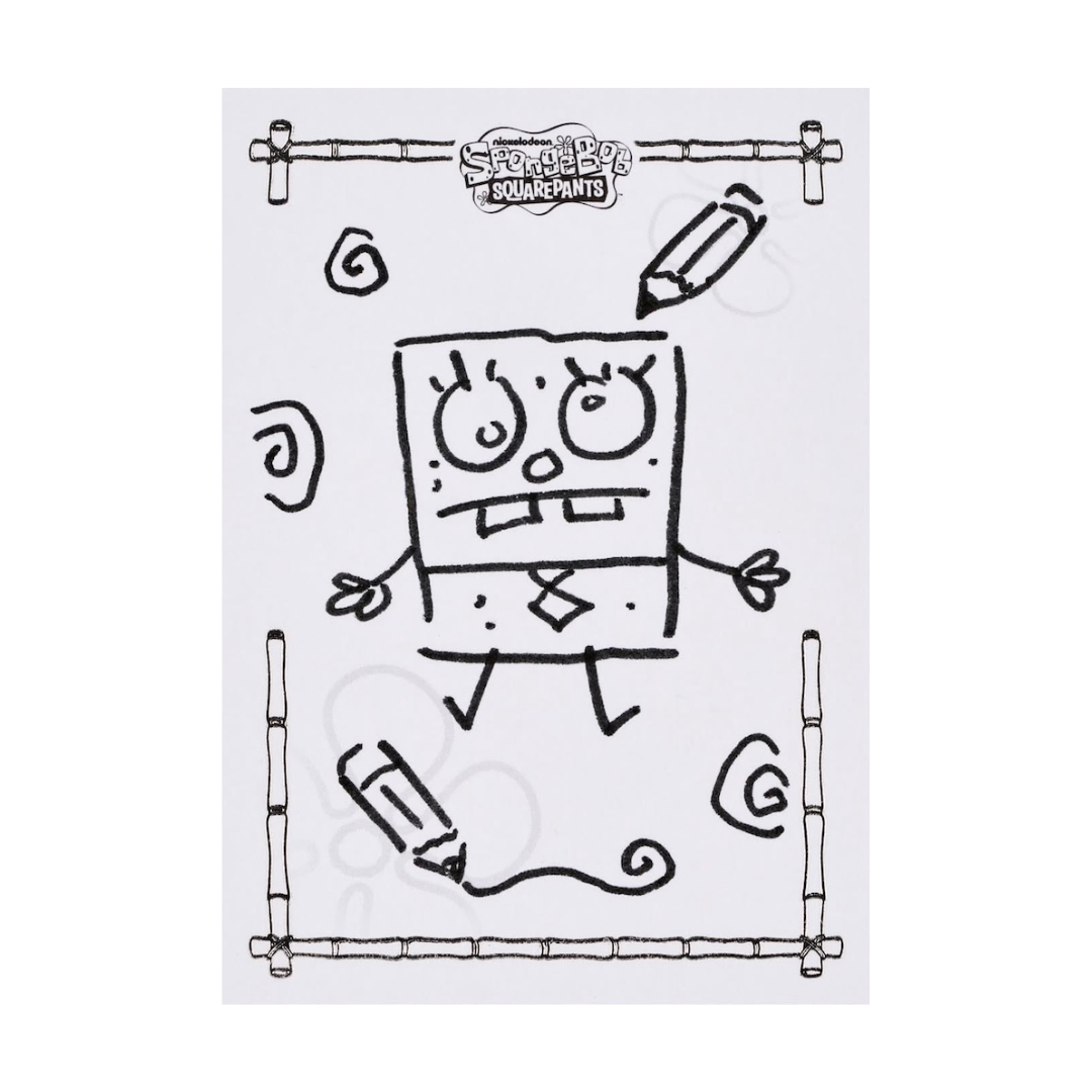 Topps Chrome 25th Anniversary SpongeBob Booster Pack 2025