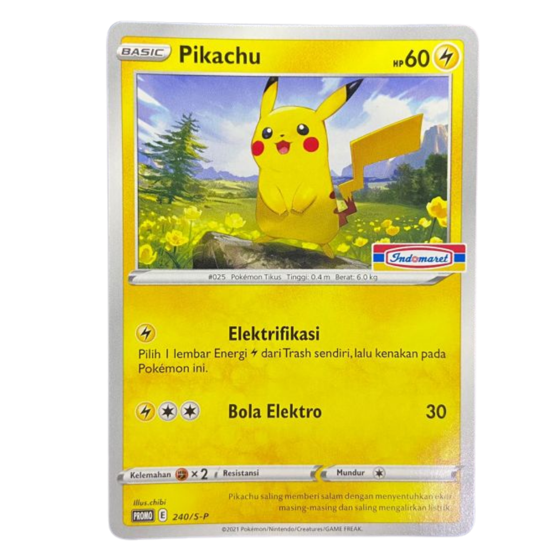 Pokémon Pikachu Indomaret Promo