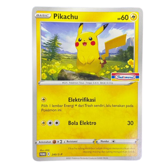 Pokémon Pikachu Indomaret Promo