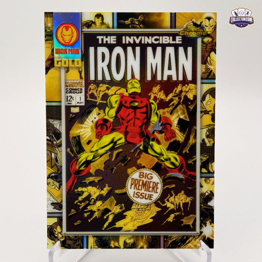 Marvel Chrome 2025 The Invicible Iron Man #1 Gold Card (1968)