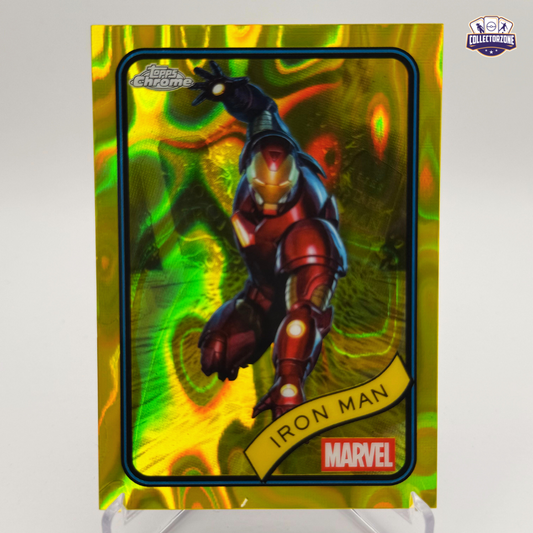 Marvel Chrome 2025 Iron Man (Yellow Lava Refractor)