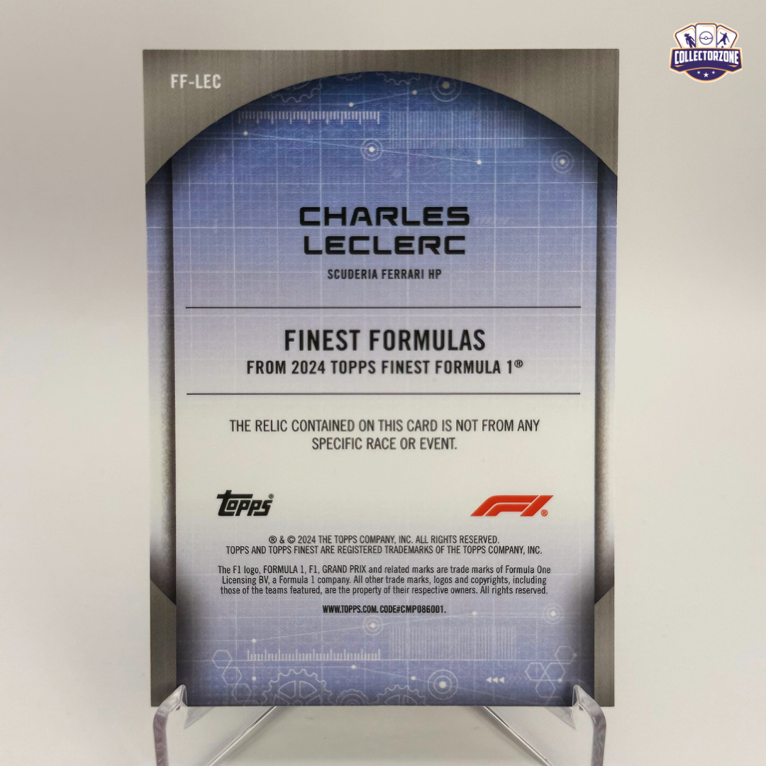 F1 Finest 2024 Charles Leclerc (Finest Formulas Patch 10/50)