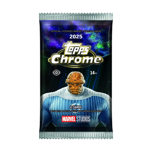Topps Marvel Studios Chrome 2025 Hobby Box Booster Pack
