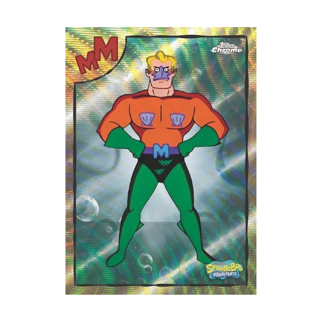 Topps Chrome 25th Anniversary SpongeBob Booster Pack 2025