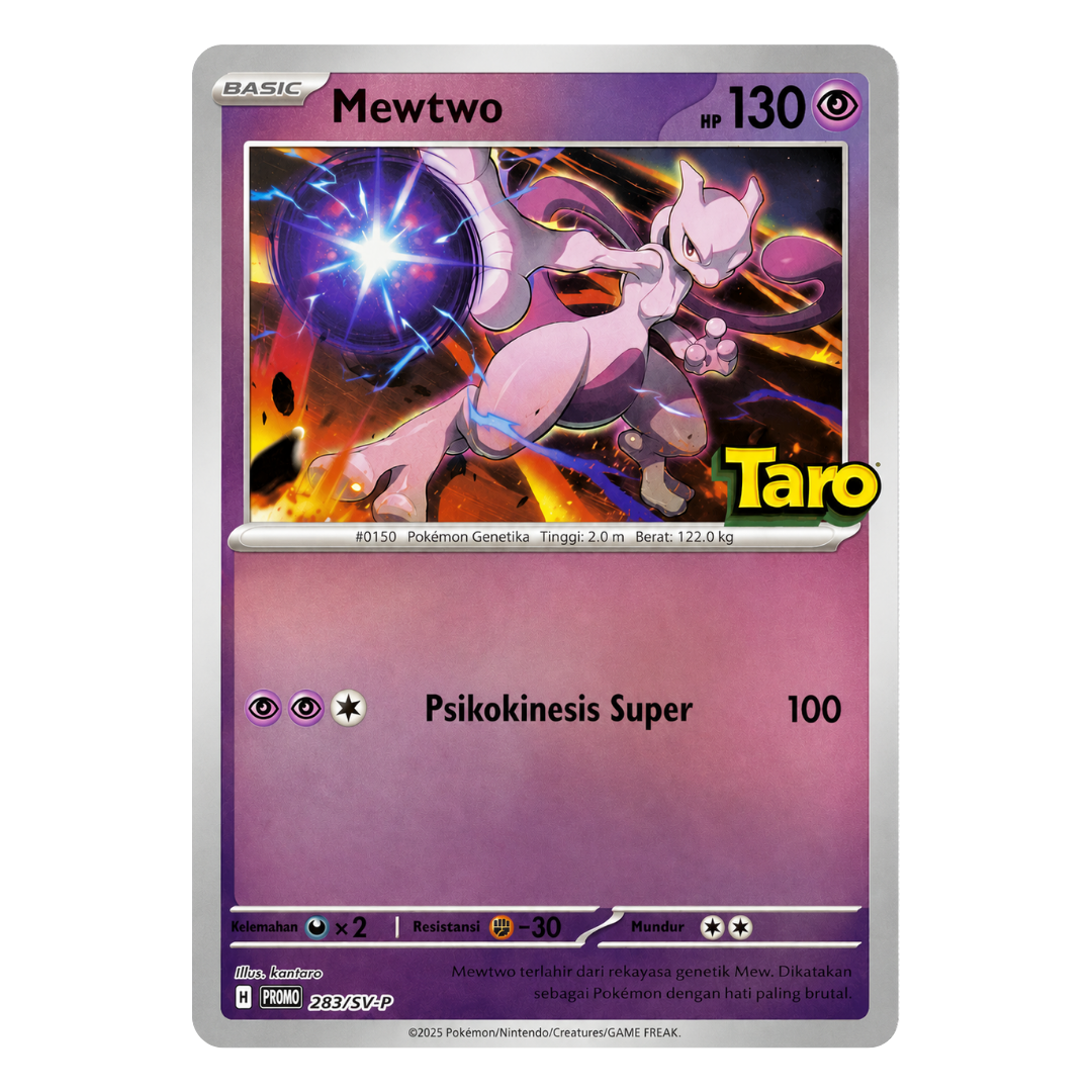 Pokémon Mewtwo Taro 283/SV-P NM