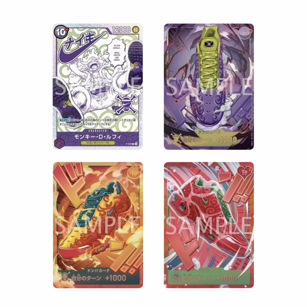 One Piece x Nike Luffy + 3 DON!! Full Set [PRE-ORDER] [JP]