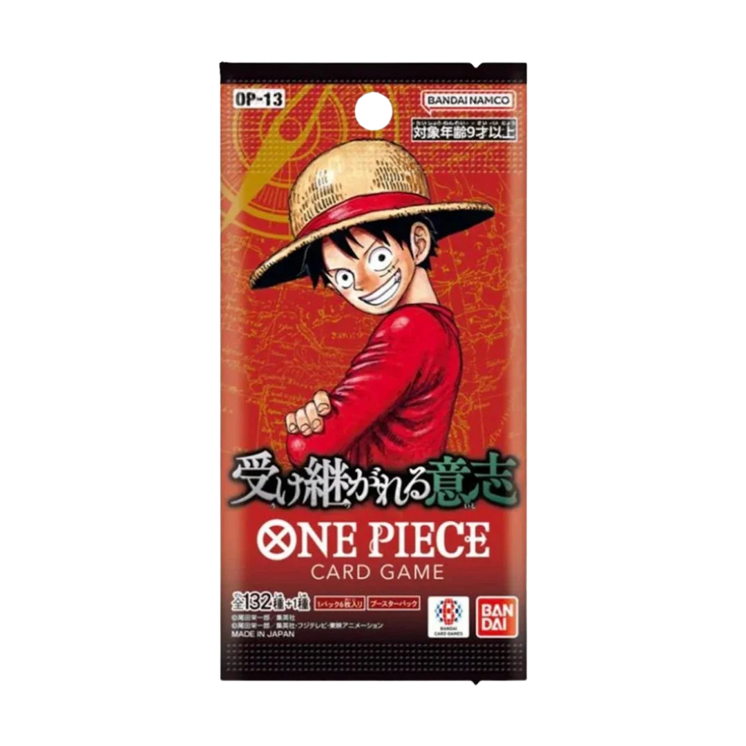 One Piece Carrying on His Will [OP13] Booster Pack [WAVE 1]