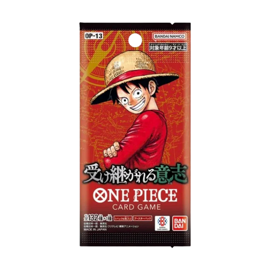 One Piece Carrying on His Will [OP13] Booster Pack [SUMMER FLASH SALE!]