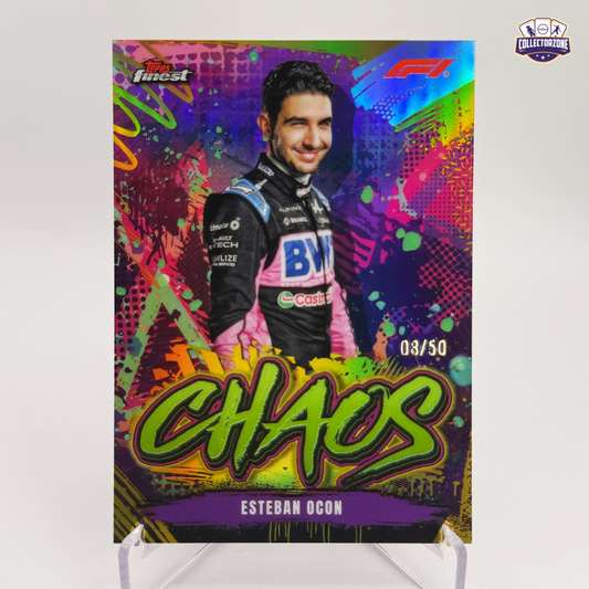F1 Finest Esteban Ocon (Chaos Insert 08/50)