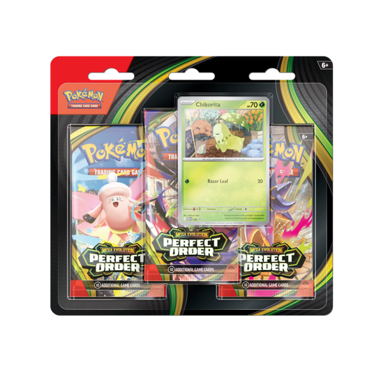 Pokémon Perfect Order 3-Pack Blister