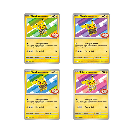 Pokémon Batik Pikachu Full-Set