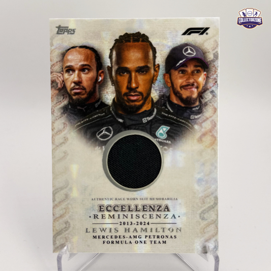 Eccellenza 2024 Lewis Hamilton (Reminiscenze Race Worn Suit Relic)